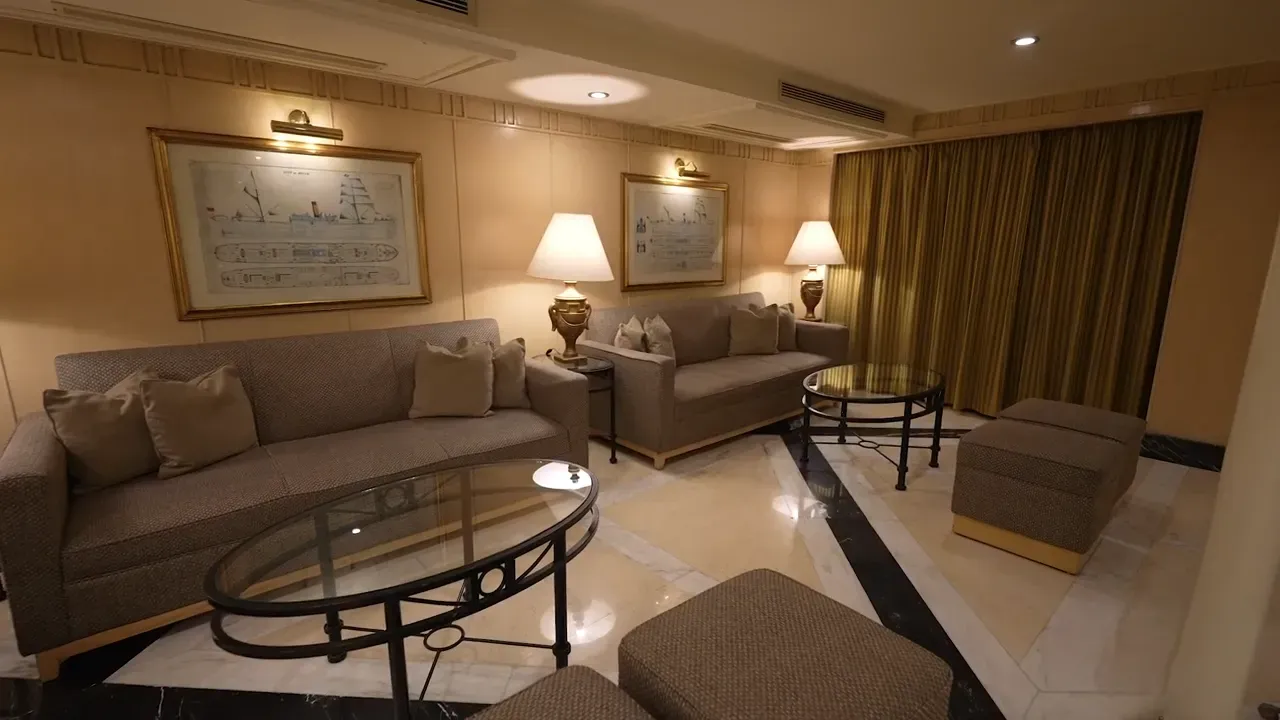 Lobby of the JAZ Crown Prince Nile Cruise Nile cruise